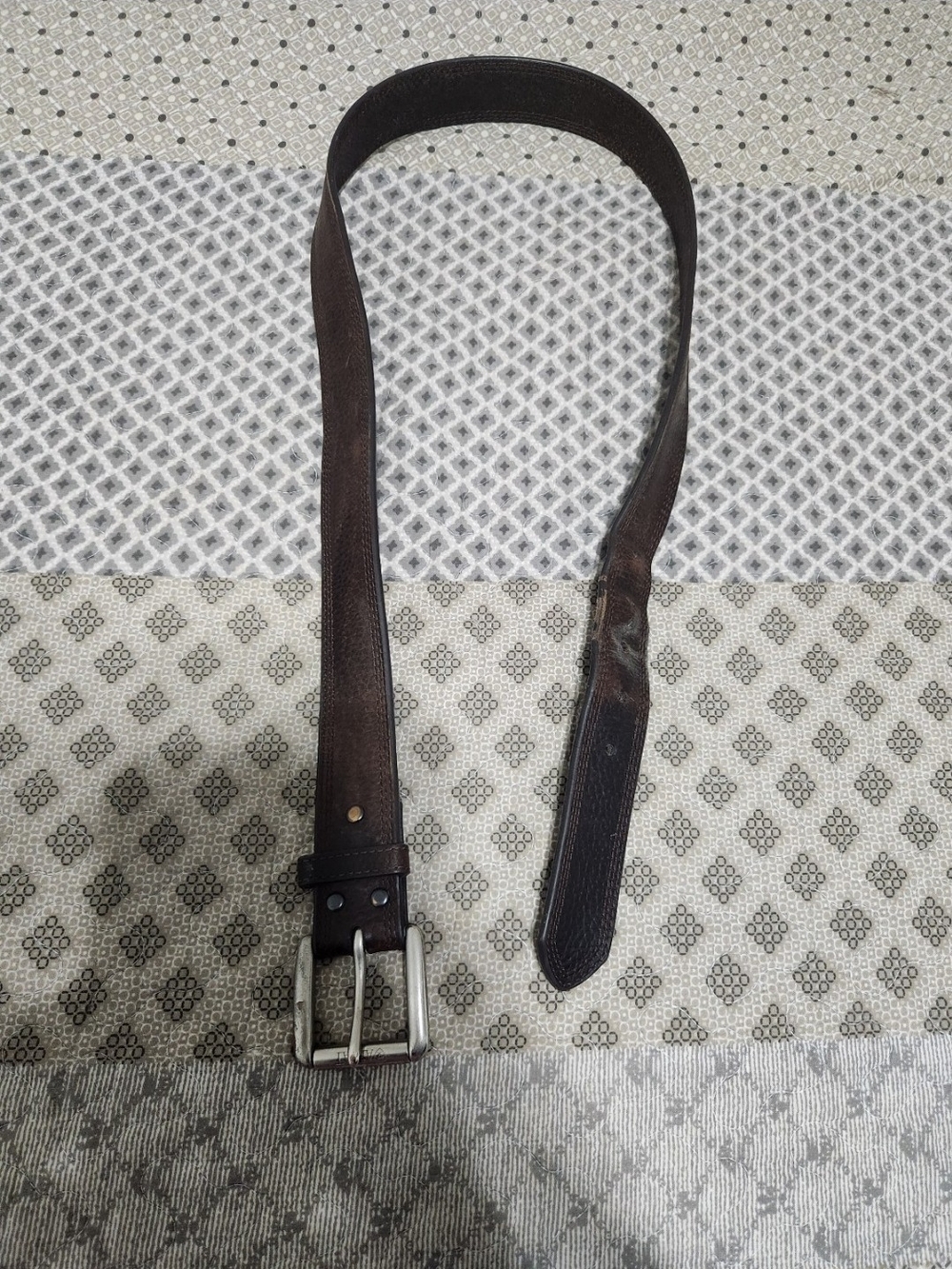 Ariat Men's Brown Leather Belt